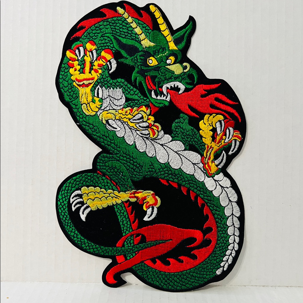 Dragon Embroidered Patch